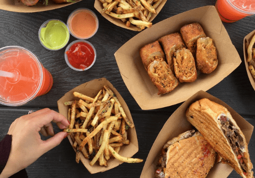 Detroit 75 Kitchen food and drinks, photo by Amanda Saab