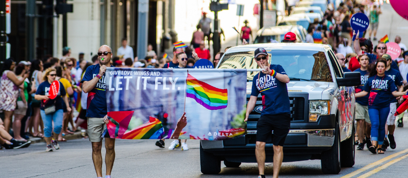 Motor City Pride Parade in Detroit